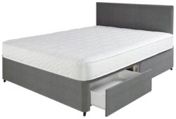 Airpsrung Hollis Memory 2 Drawer - Divan - Kingsize